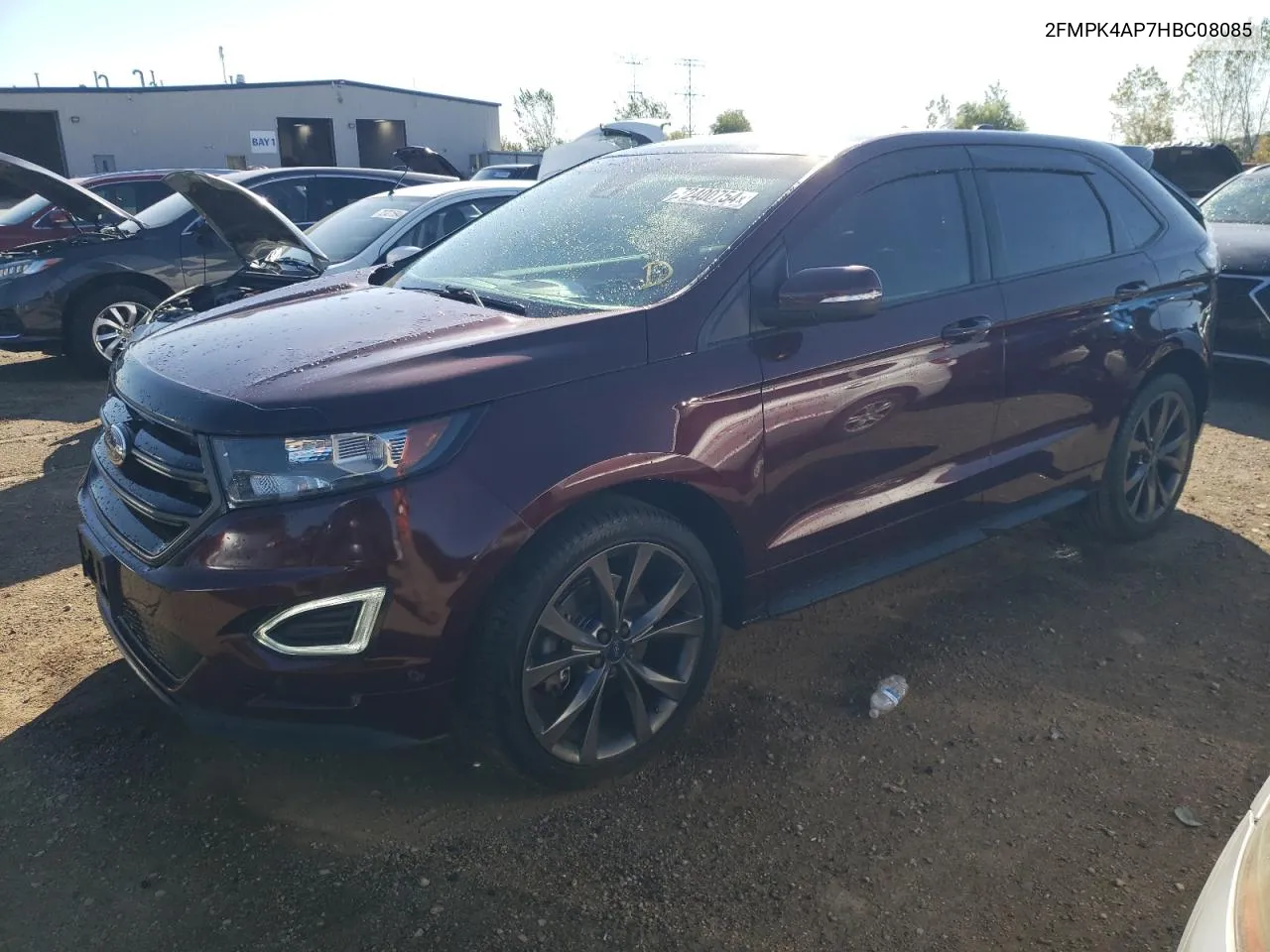 2FMPK4AP7HBC08085 2017 Ford Edge Sport