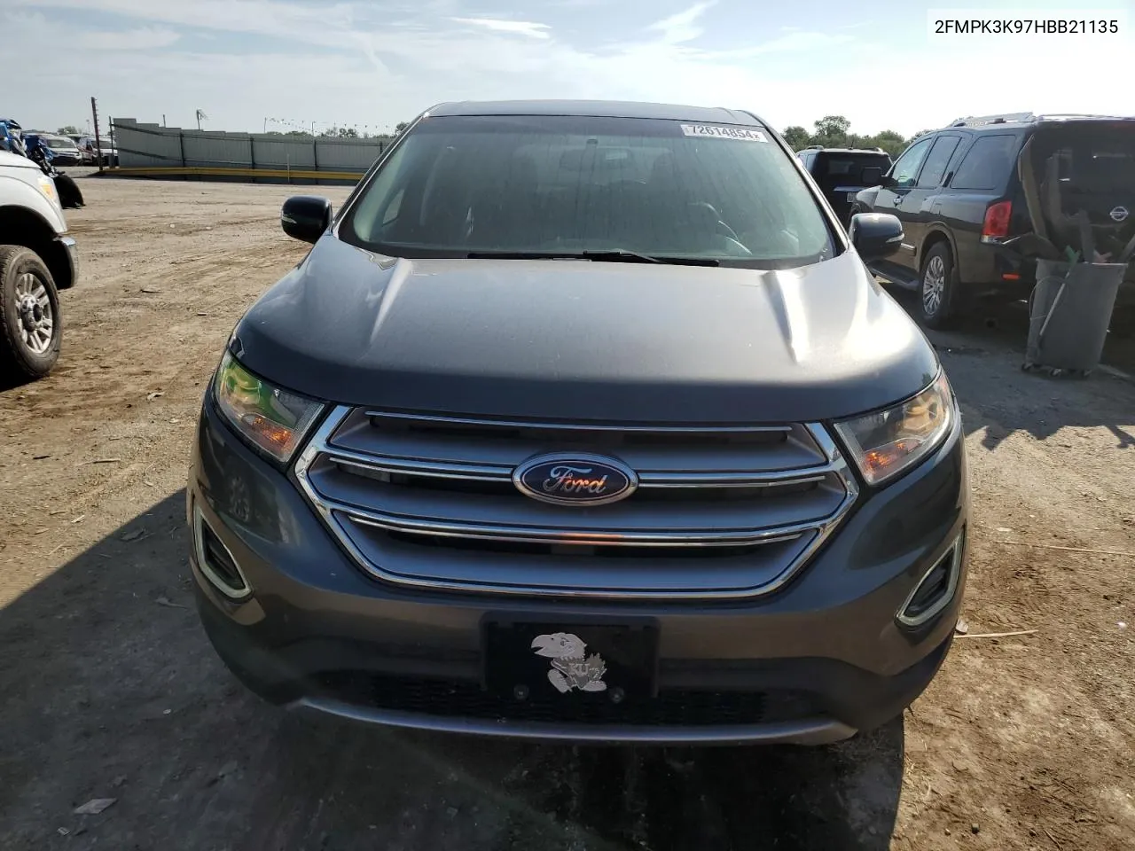 2FMPK3K97HBB21135 2017 Ford Edge Titanium