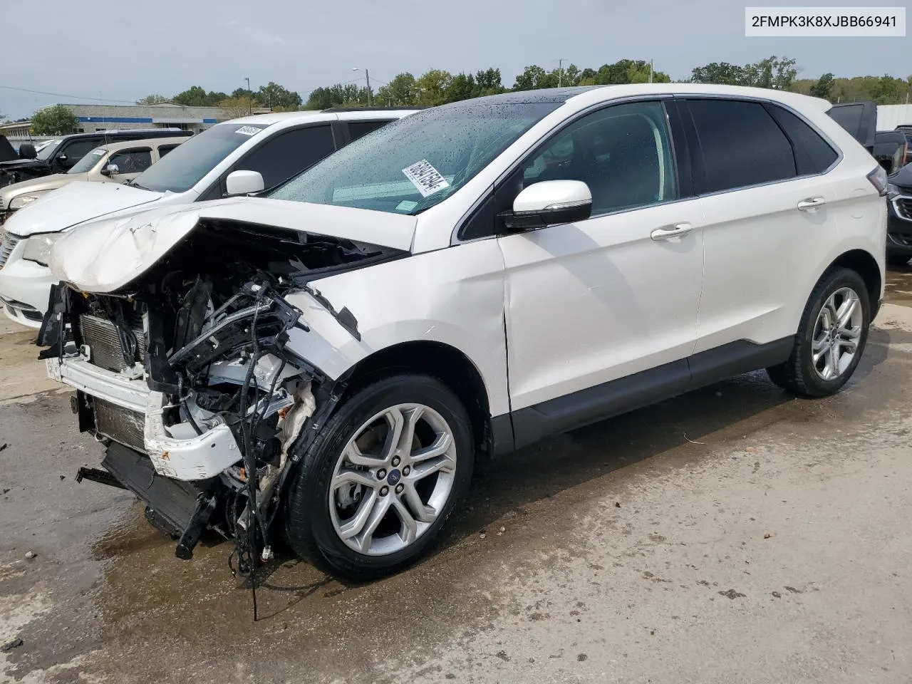 2FMPK3K8XJBB66941 2018 Ford Edge Titanium