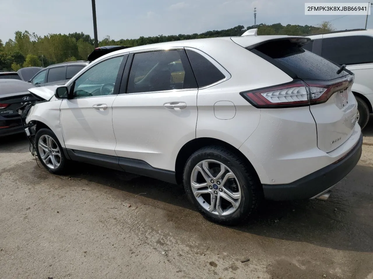 2018 Ford Edge Titanium VIN: 2FMPK3K8XJBB66941 Lot: 68941594