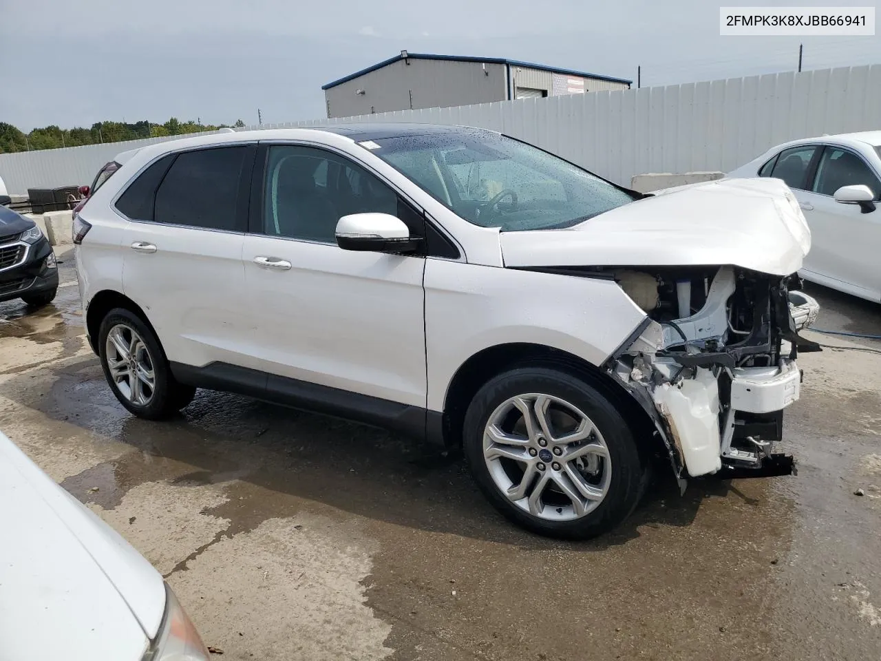 2FMPK3K8XJBB66941 2018 Ford Edge Titanium