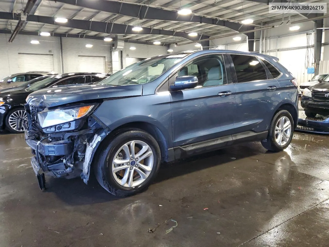 2018 Ford Edge Titanium VIN: 2FMPK4K90JBB26219 Lot: 70500574