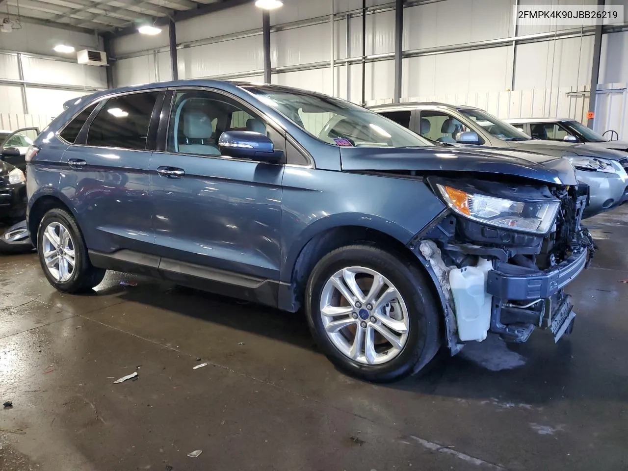 2018 Ford Edge Titanium VIN: 2FMPK4K90JBB26219 Lot: 70500574