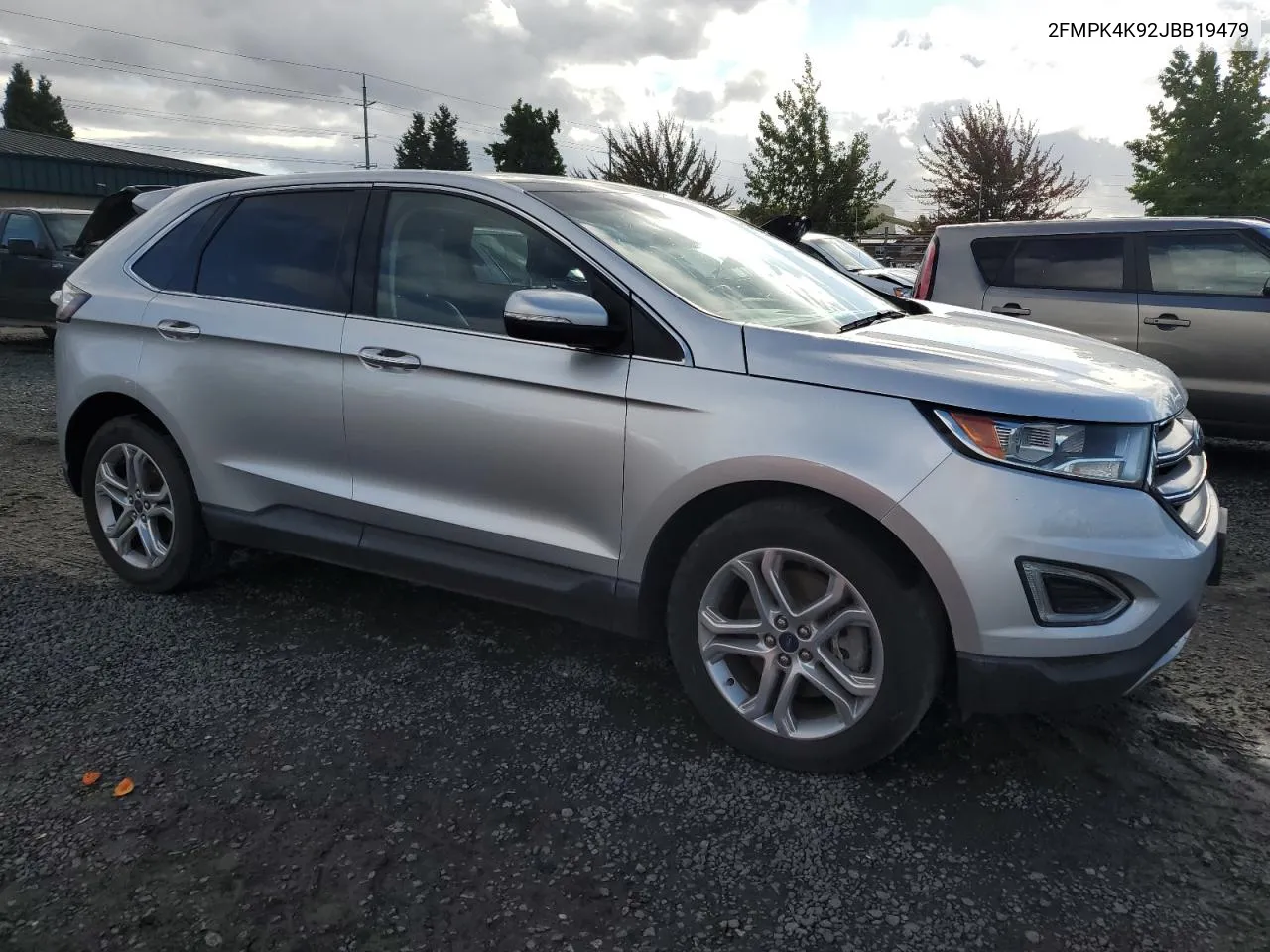 2018 Ford Edge Titanium VIN: 2FMPK4K92JBB19479 Lot: 70765204