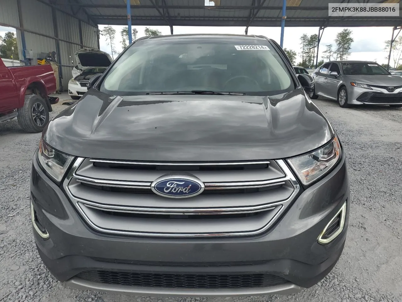 2FMPK3K88JBB88016 2018 Ford Edge Titanium