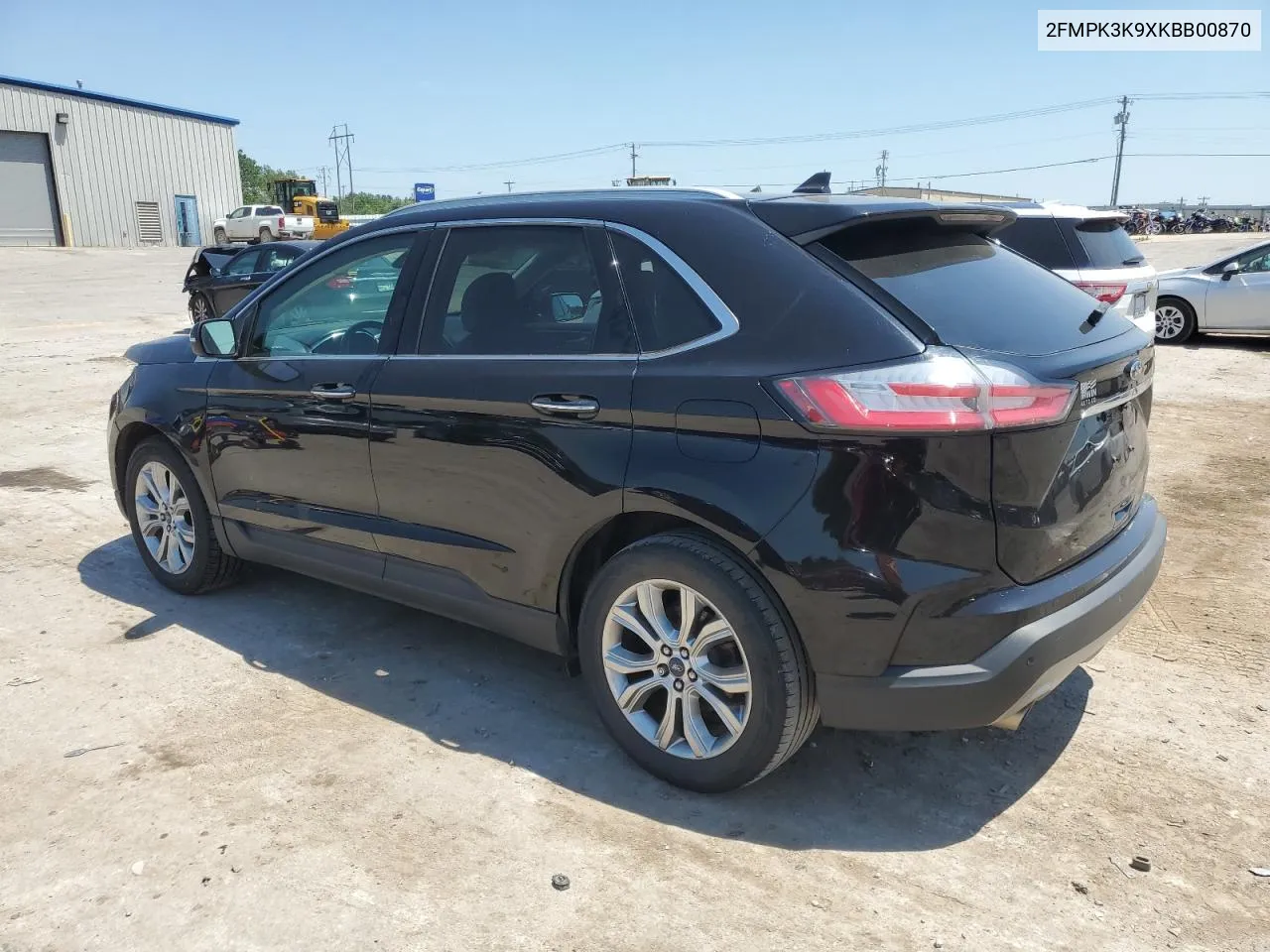 2FMPK3K9XKBB00870 2019 Ford Edge Titanium