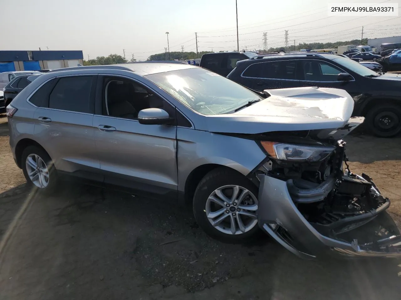 2020 Ford Edge Sel VIN: 2FMPK4J99LBA93371 Lot: 70041154