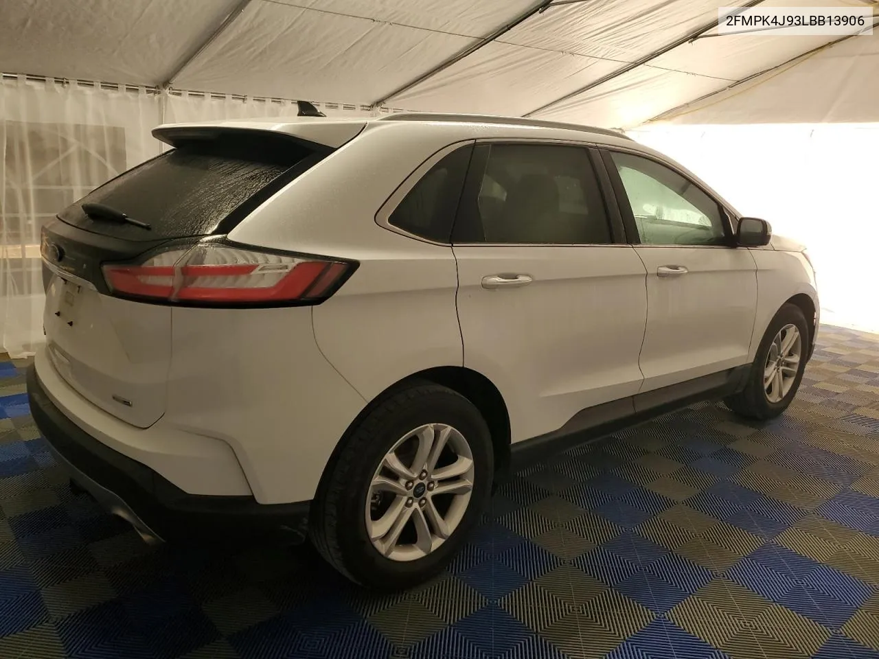 2020 Ford Edge Sel VIN: 2FMPK4J93LBB13906 Lot: 71047074