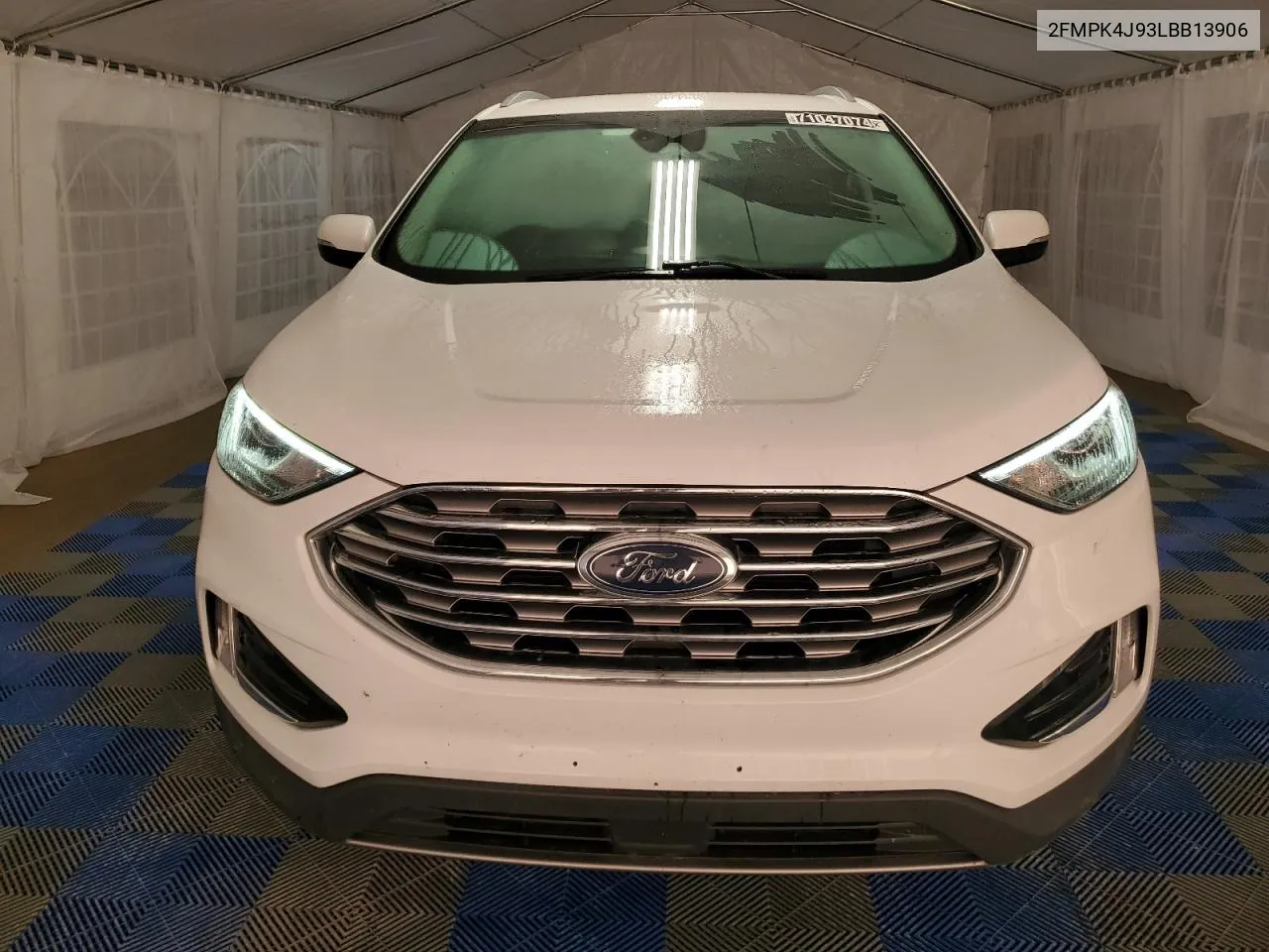 2020 Ford Edge Sel VIN: 2FMPK4J93LBB13906 Lot: 71047074