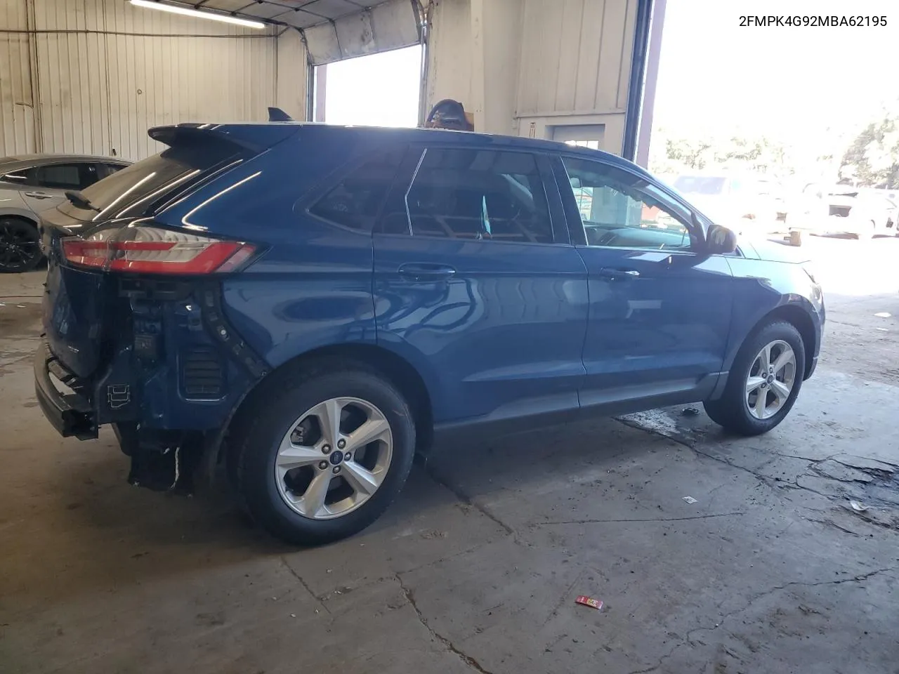 2021 Ford Edge Se VIN: 2FMPK4G92MBA62195 Lot: 72363984