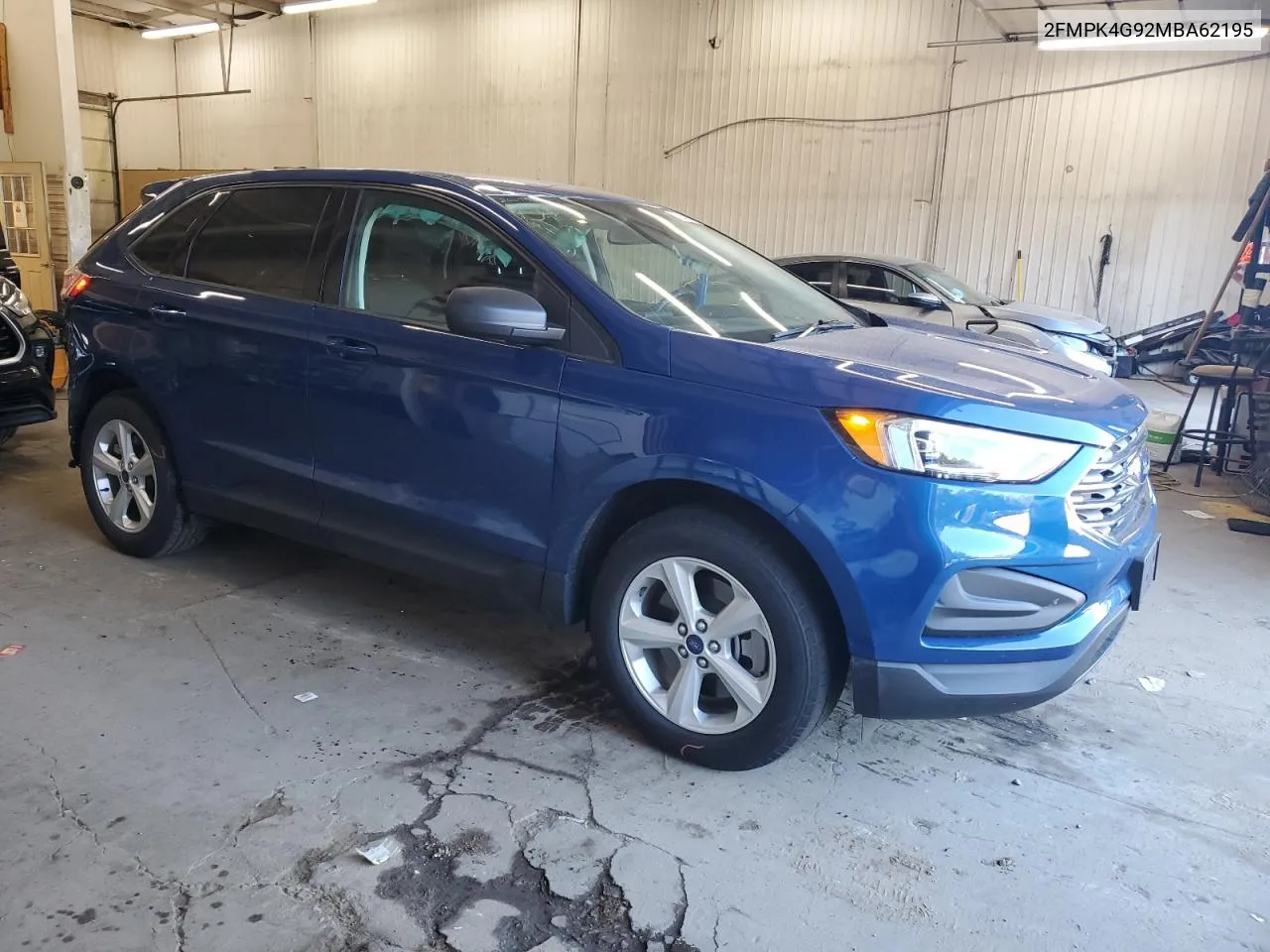 2021 Ford Edge Se VIN: 2FMPK4G92MBA62195 Lot: 72363984