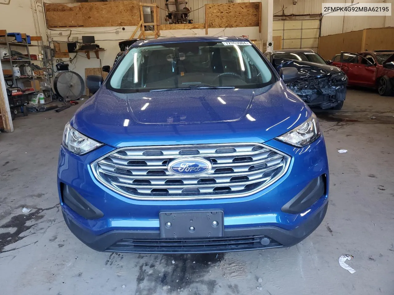 2021 Ford Edge Se VIN: 2FMPK4G92MBA62195 Lot: 72363984