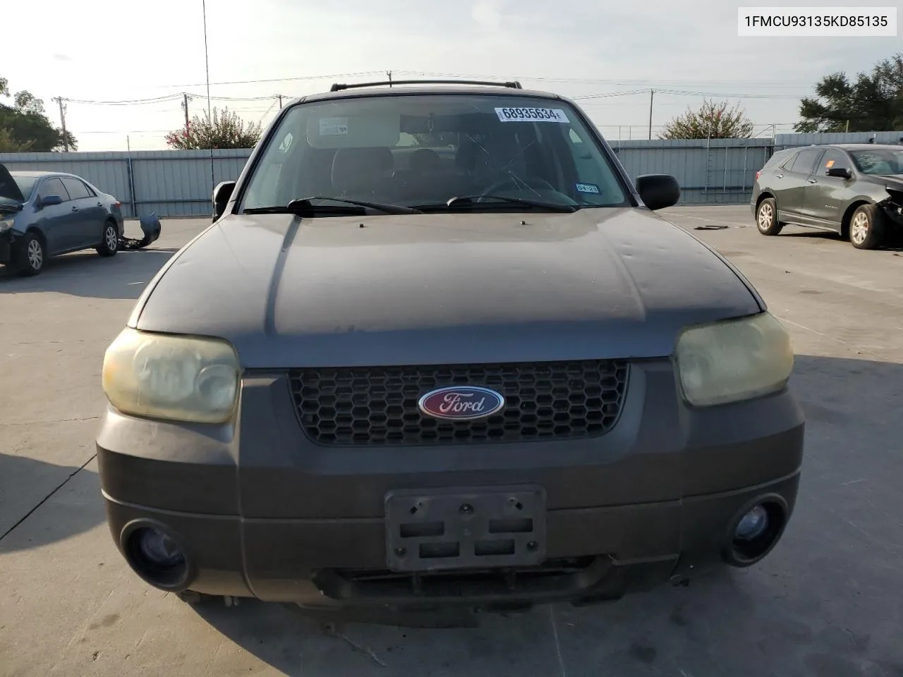 2005 Ford Escape Xlt VIN: 1FMCU93135KD85135 Lot: 68935634