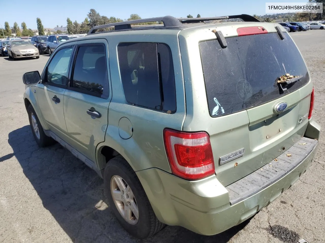 2008 Ford Escape Hev VIN: 1FMCU49H58KE02254 Lot: 70702154