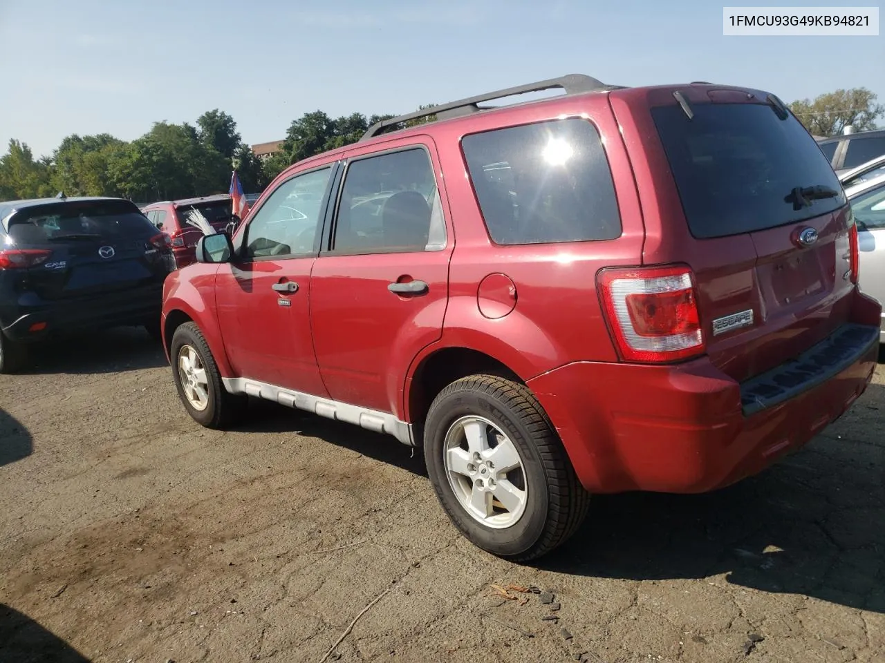 2009 Ford Escape Xlt VIN: 1FMCU93G49KB94821 Lot: 71091364