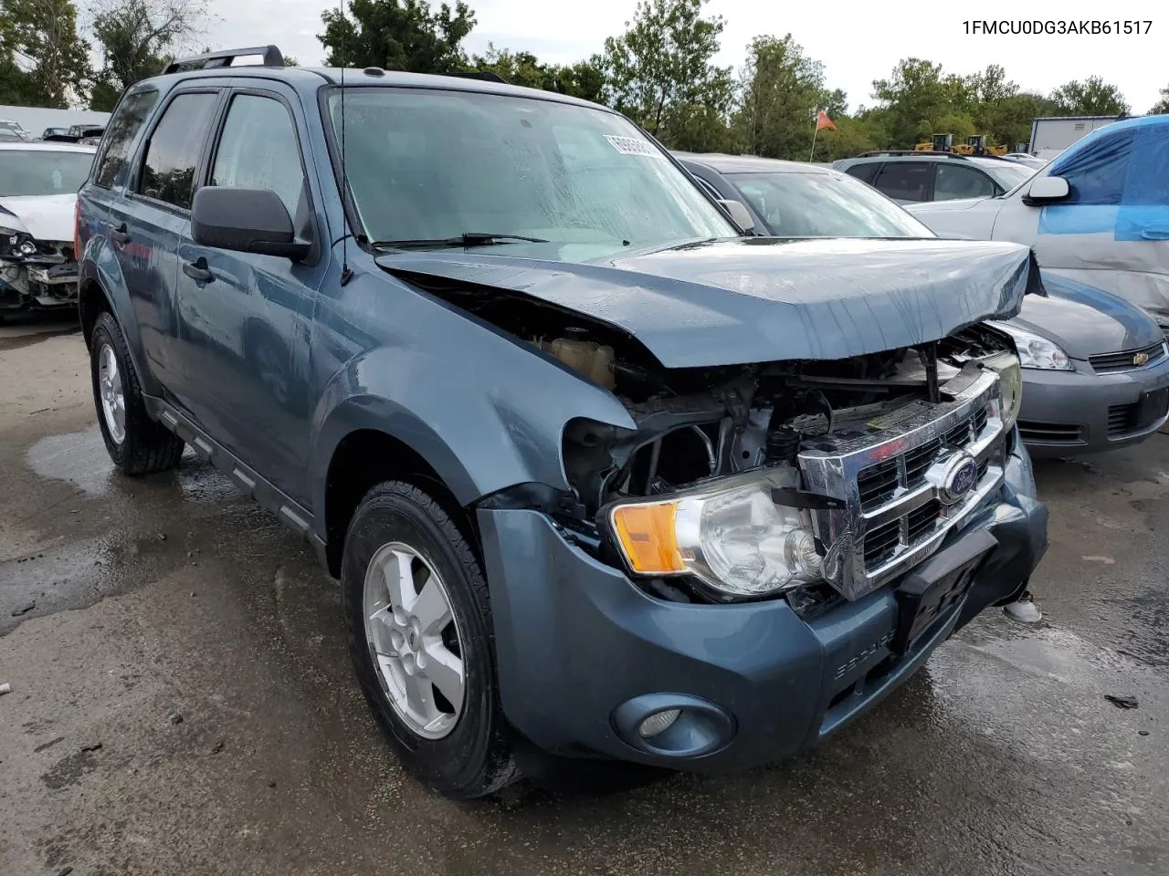 2010 Ford Escape Xlt VIN: 1FMCU0DG3AKB61517 Lot: 69858814