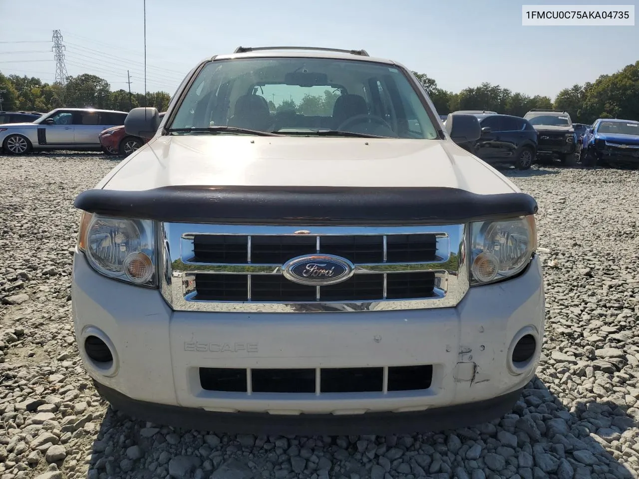 2010 Ford Escape Xls VIN: 1FMCU0C75AKA04735 Lot: 71131044