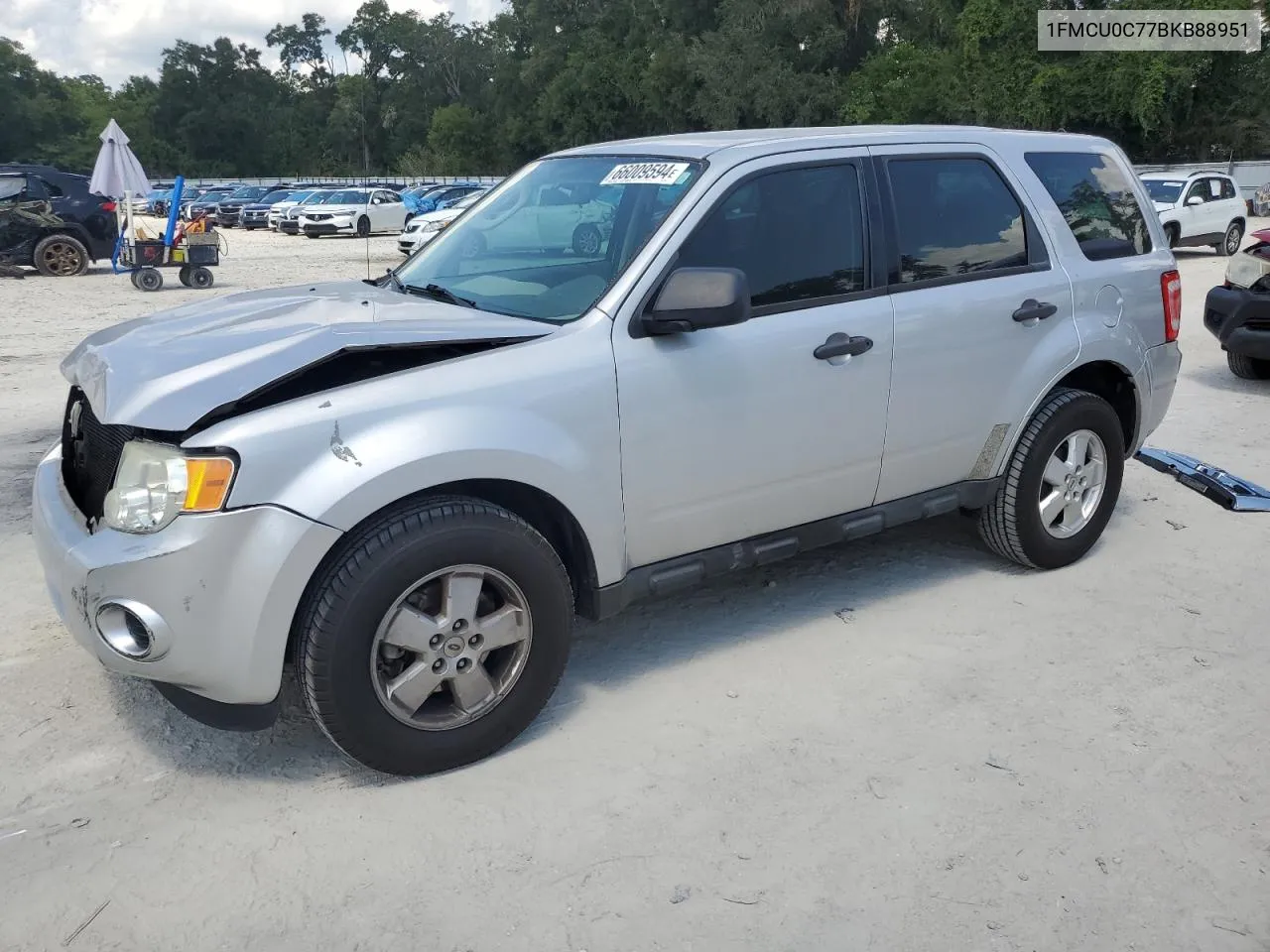 2011 Ford Escape Xls VIN: 1FMCU0C77BKB88951 Lot: 66009594