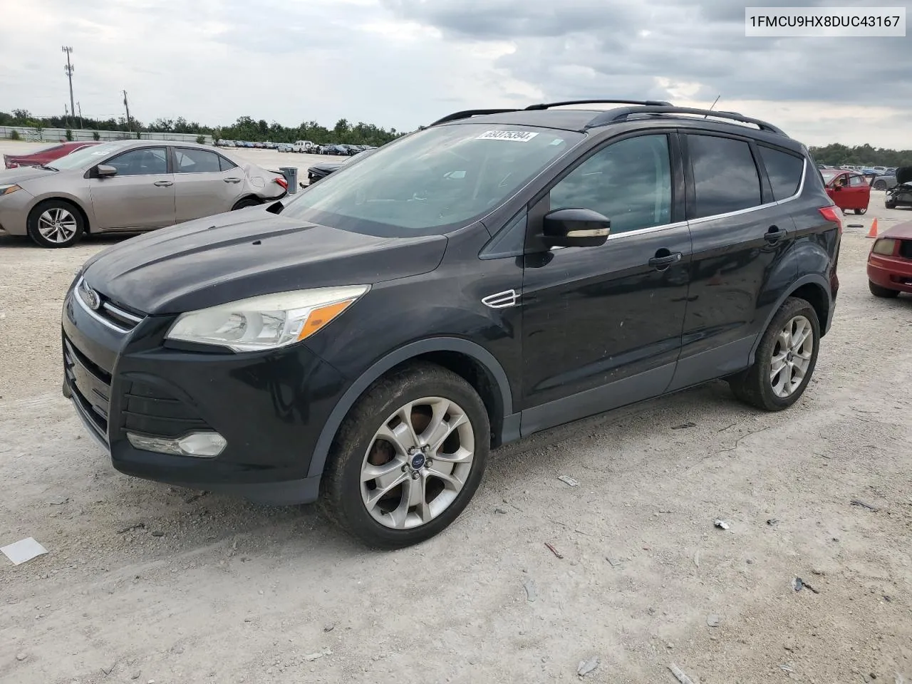 1FMCU9HX8DUC43167 2013 Ford Escape Sel