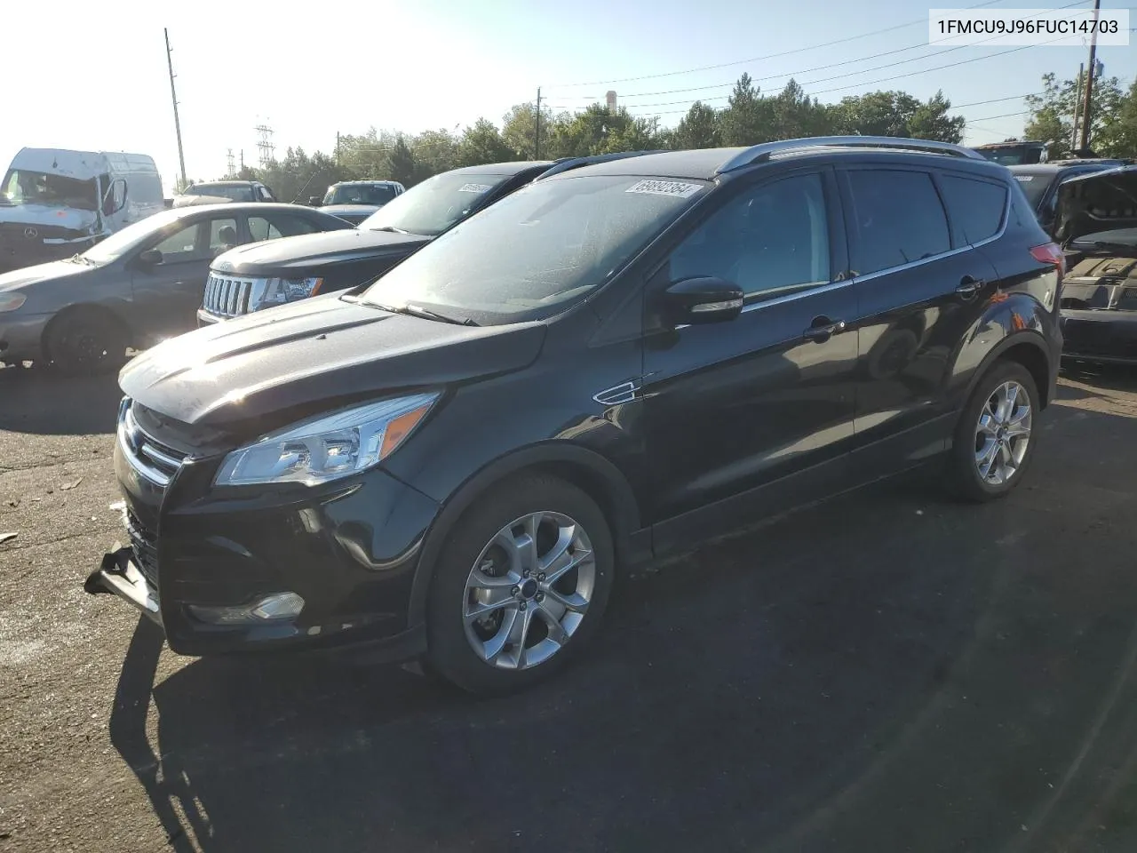 2015 Ford Escape Titanium VIN: 1FMCU9J96FUC14703 Lot: 69892364