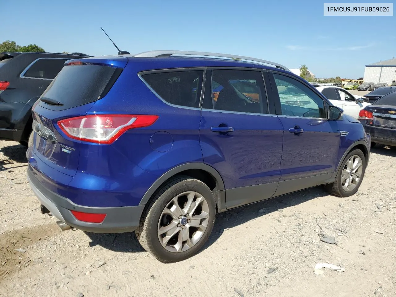 2015 Ford Escape Titanium VIN: 1FMCU9J91FUB59626 Lot: 71424964