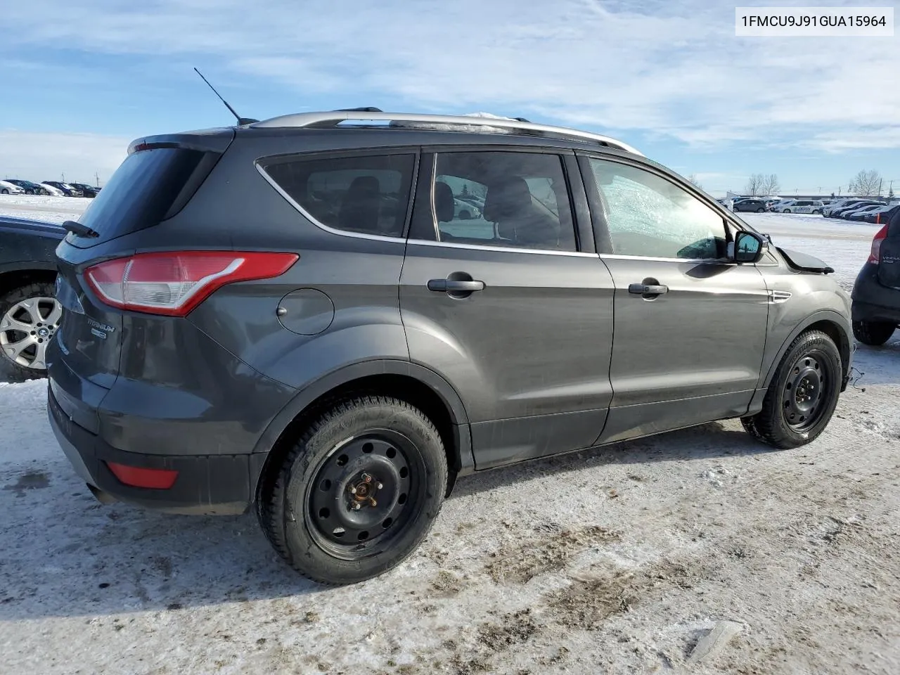 2016 Ford Escape Titanium VIN: 1FMCU9J91GUA15964 Lot: 37001154