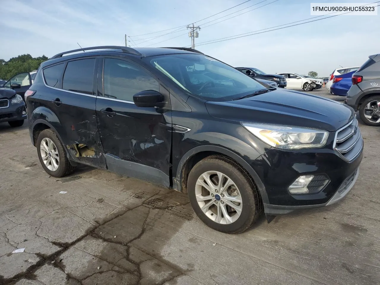 2017 Ford Escape Se VIN: 1FMCU9GD5HUC55323 Lot: 67442244