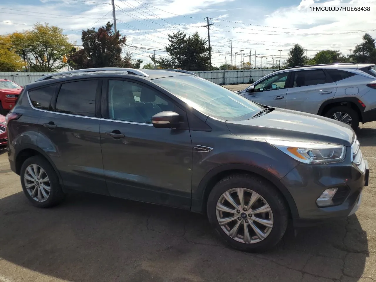 1FMCU0JD7HUE68438 2017 Ford Escape Titanium