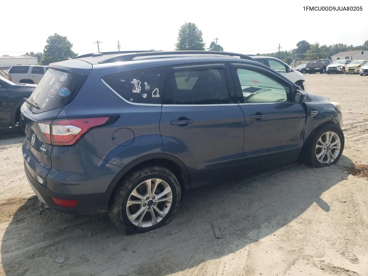 2018 Ford Escape Se VIN: 1FMCU0GD9JUA80205 Lot: 68540494