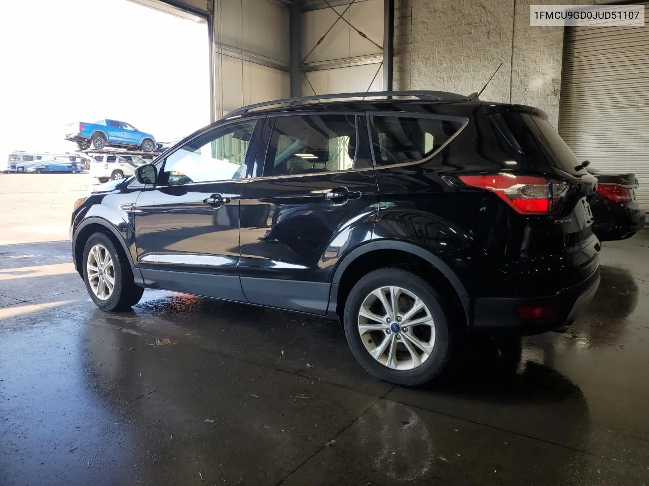 2018 Ford Escape Se VIN: 1FMCU9GD0JUD51107 Lot: 72051994