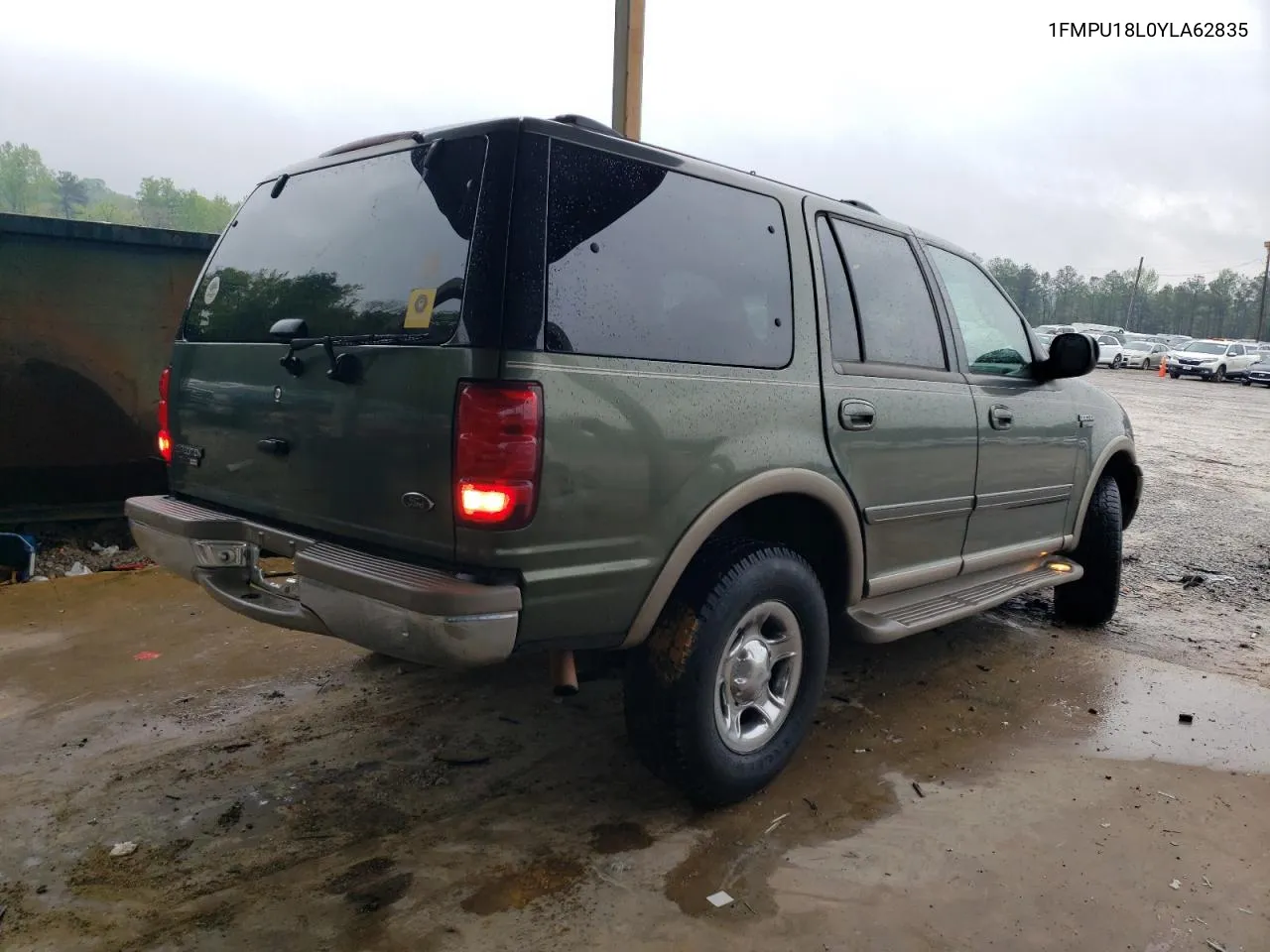 2000 Ford Expedition Eddie Bauer VIN: 1FMPU18L0YLA62835 Lot: 57340434