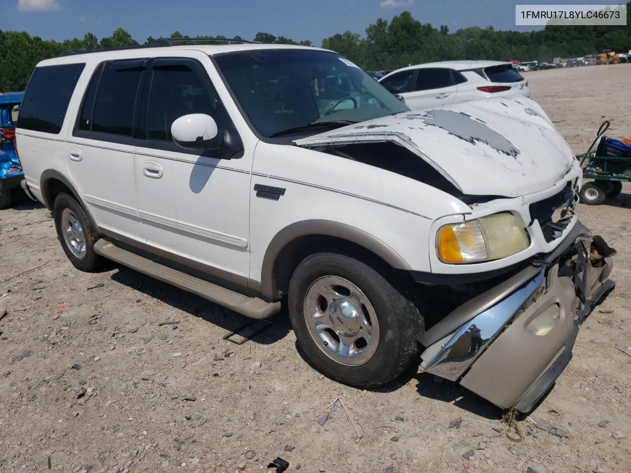 2000 Ford Expedition Eddie Bauer VIN: 1FMRU17L8YLC46673 Lot: 69377514