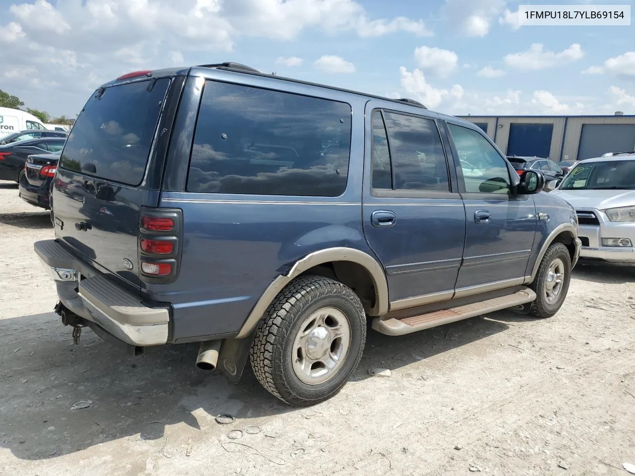 2000 Ford Expedition Eddie Bauer VIN: 1FMPU18L7YLB69154 Lot: 70493104