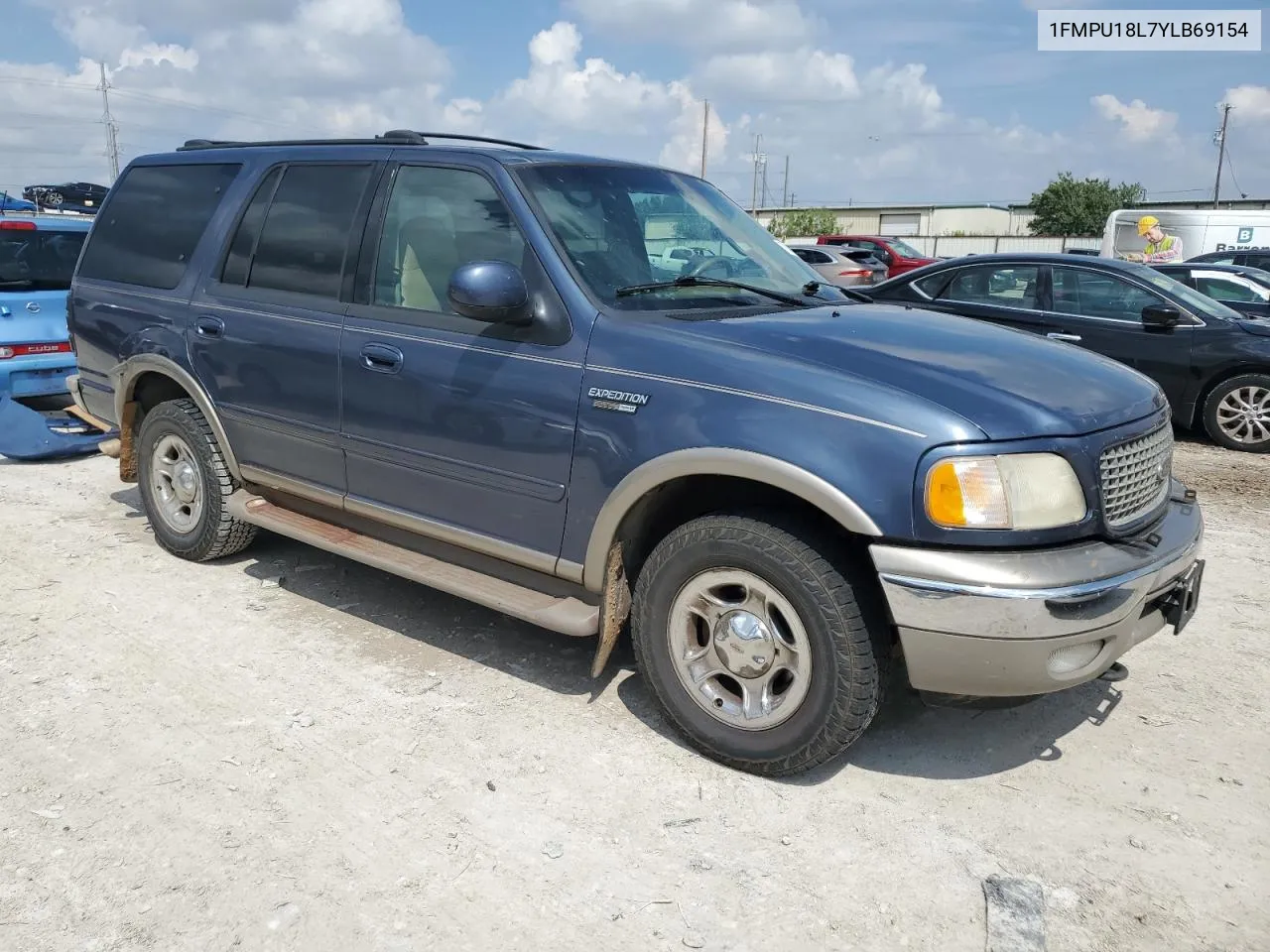 2000 Ford Expedition Eddie Bauer VIN: 1FMPU18L7YLB69154 Lot: 70493104