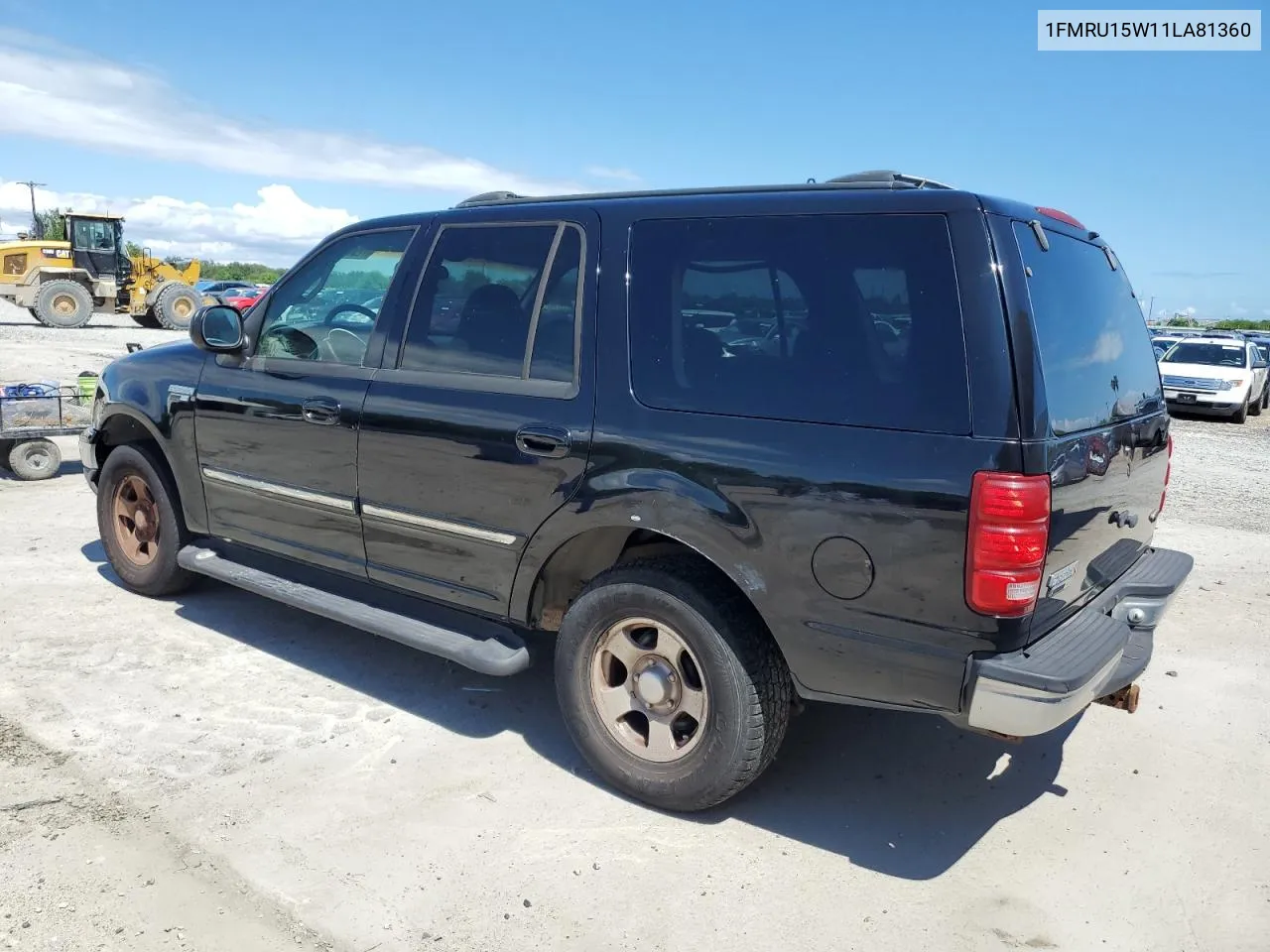 2001 Ford Expedition Xlt VIN: 1FMRU15W11LA81360 Lot: 72009524