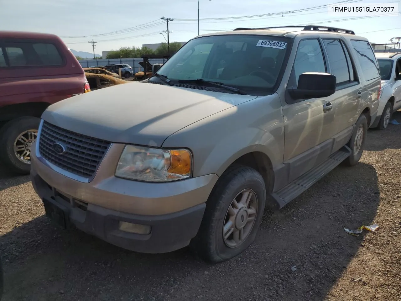 2005 Ford Expedition Xlt VIN: 1FMPU15515LA70377 Lot: 64556183