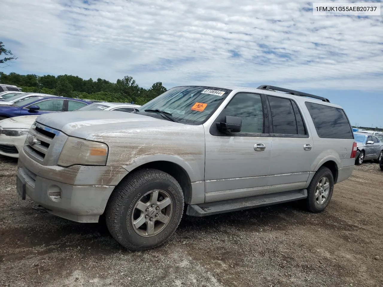 2010 Ford Expedition El Xlt VIN: 1FMJK1G55AEB20737 Lot: 61106944