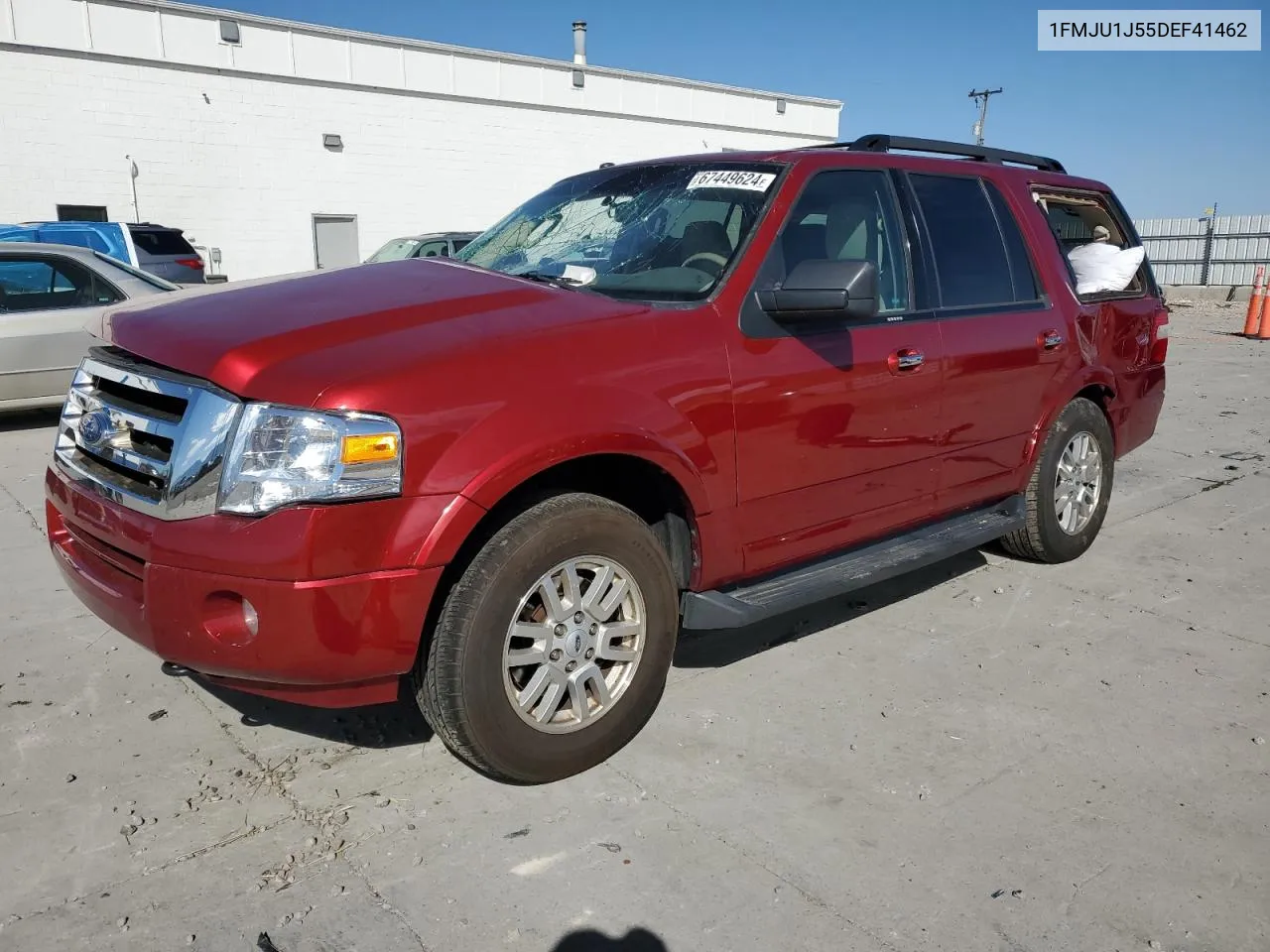 2013 Ford Expedition Xlt VIN: 1FMJU1J55DEF41462 Lot: 67449624