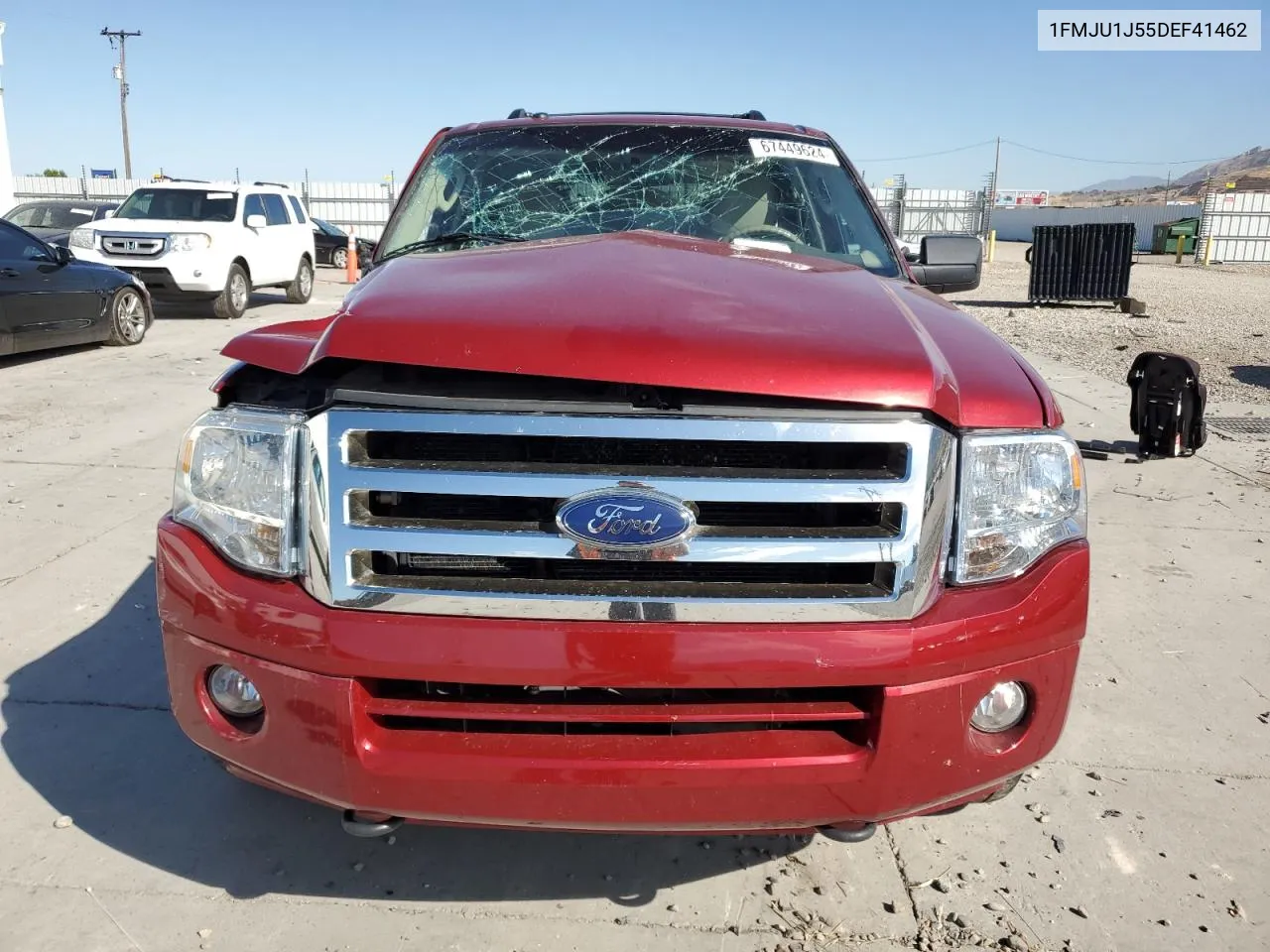 2013 Ford Expedition Xlt VIN: 1FMJU1J55DEF41462 Lot: 67449624