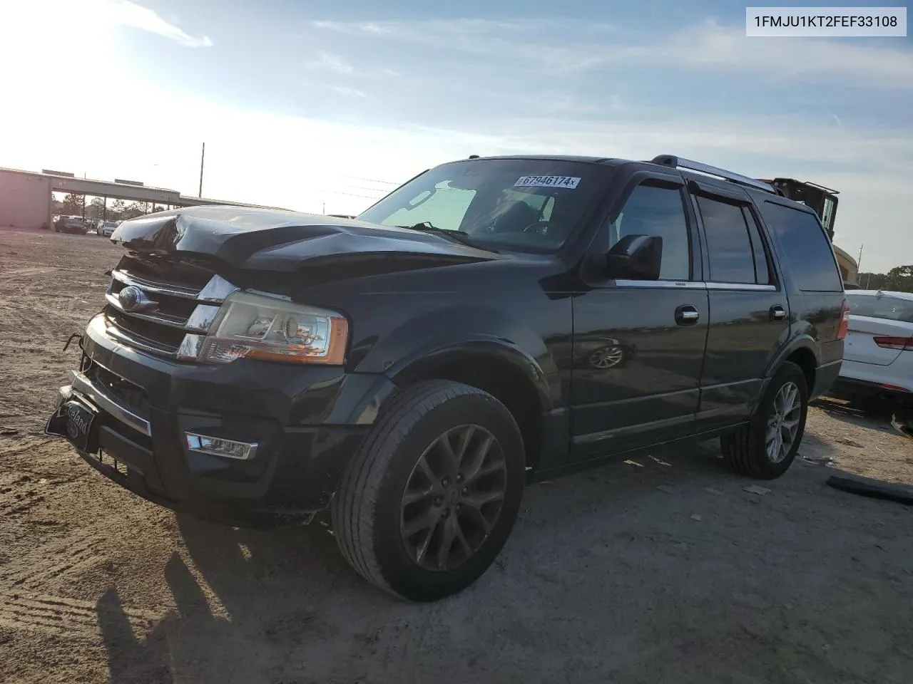 1FMJU1KT2FEF33108 2015 Ford Expedition Limited