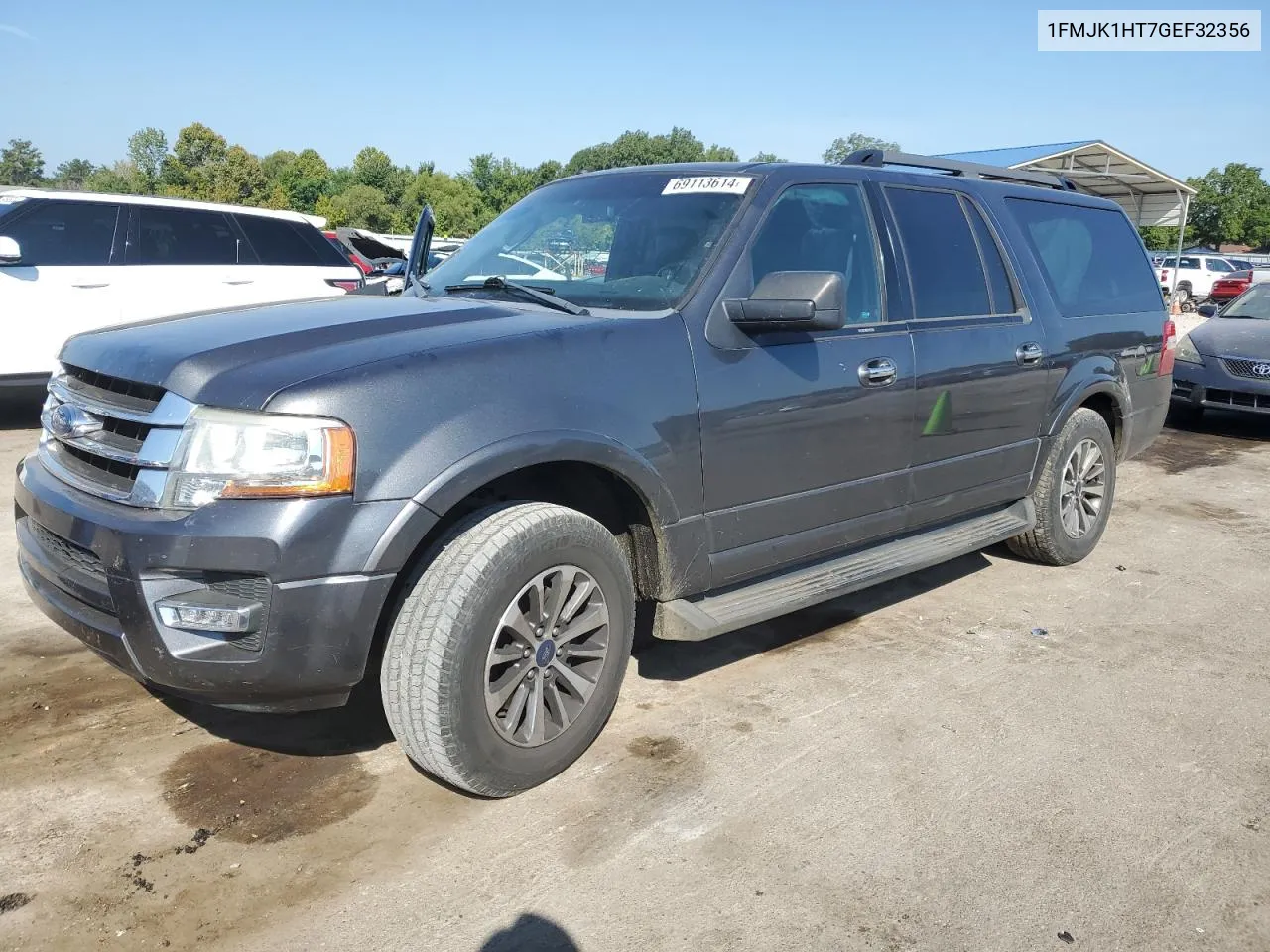 2016 Ford Expedition El Xlt VIN: 1FMJK1HT7GEF32356 Lot: 69113614