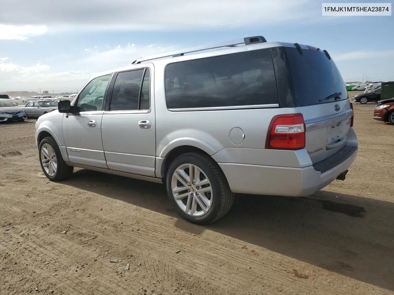 2017 Ford Expedition El Platinum VIN: 1FMJK1MT5HEA23874 Lot: 59432974