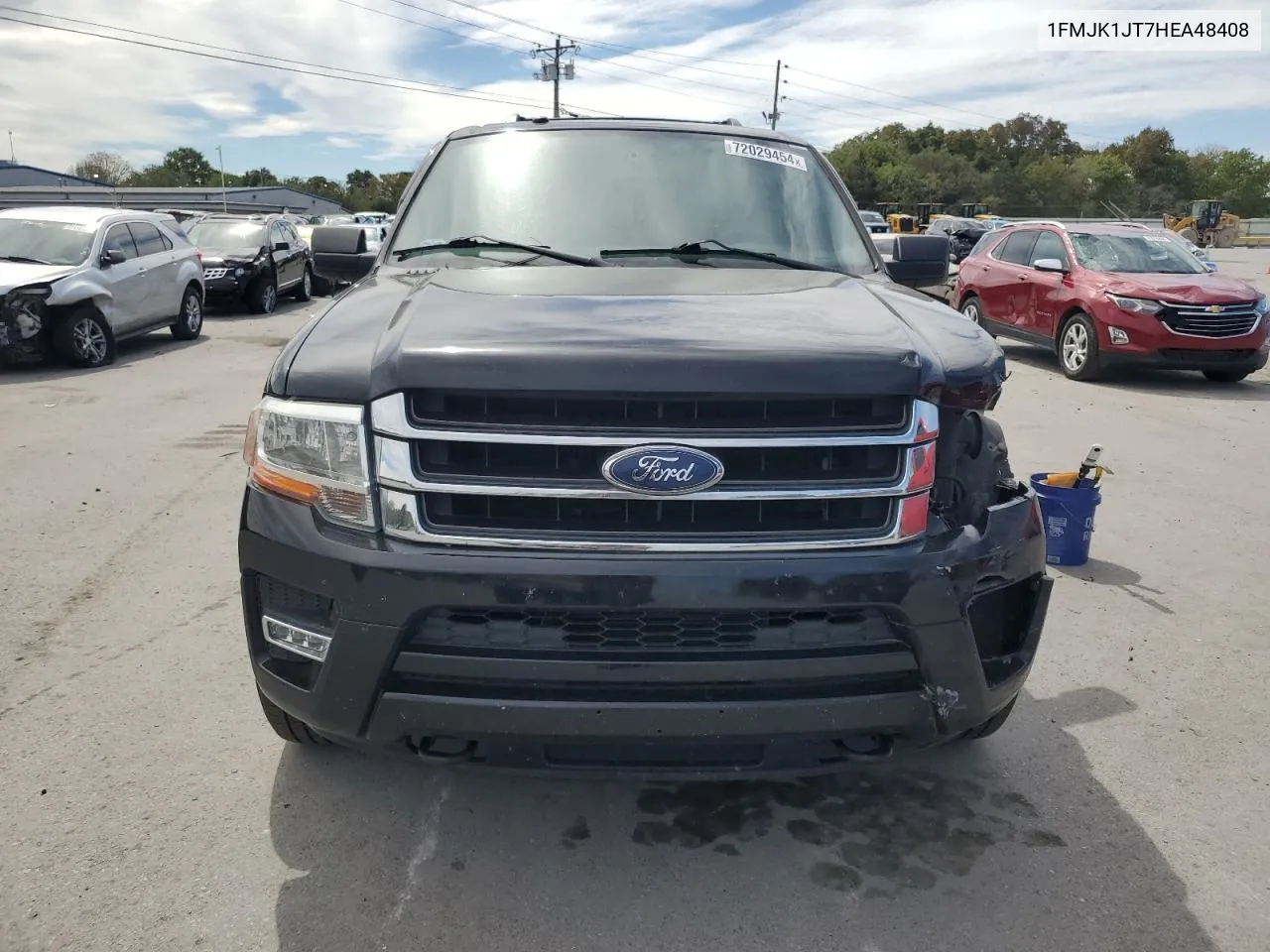 2017 Ford Expedition El Xlt VIN: 1FMJK1JT7HEA48408 Lot: 72029454