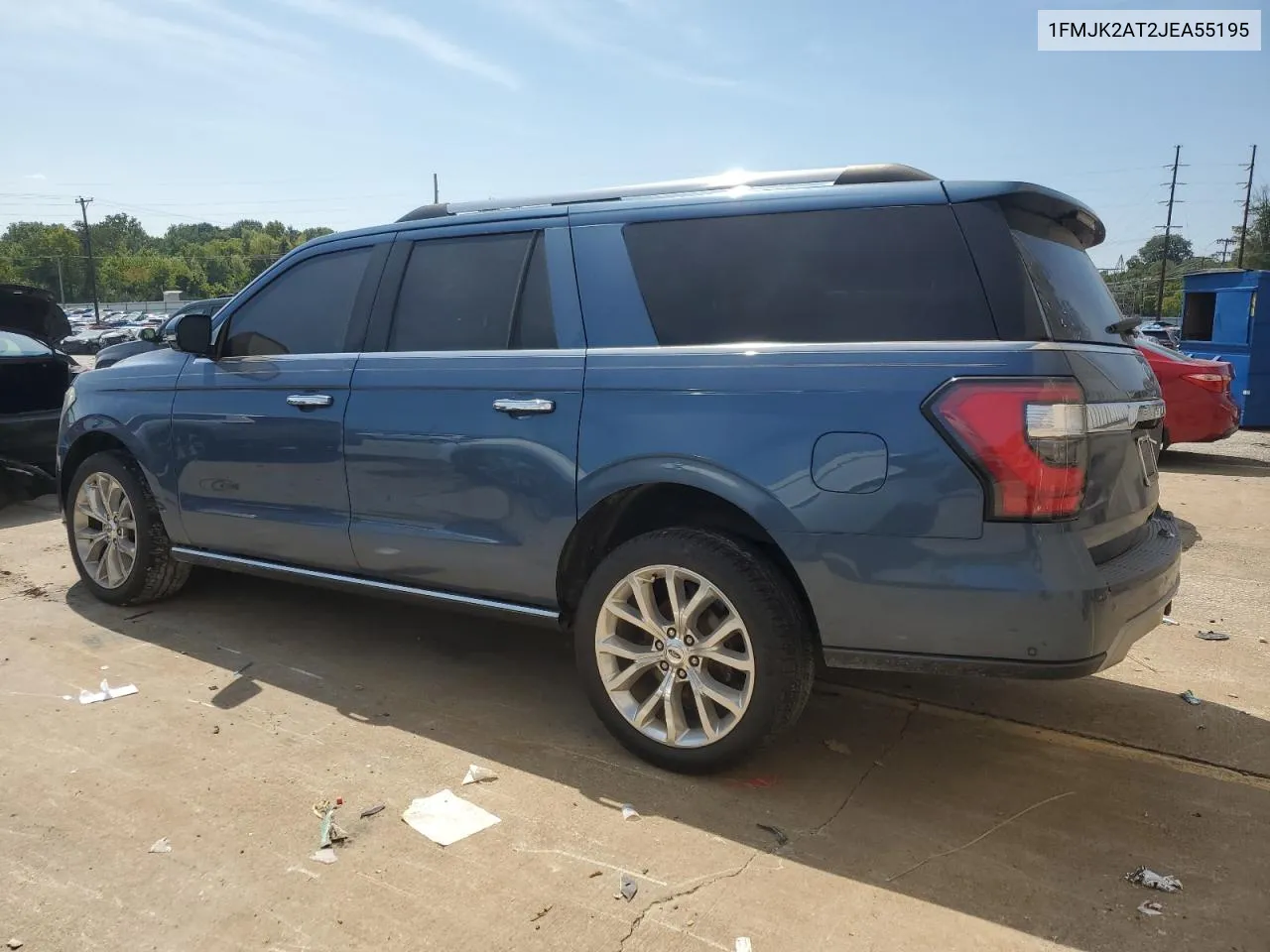 1FMJK2AT2JEA55195 2018 Ford Expedition Max Limited