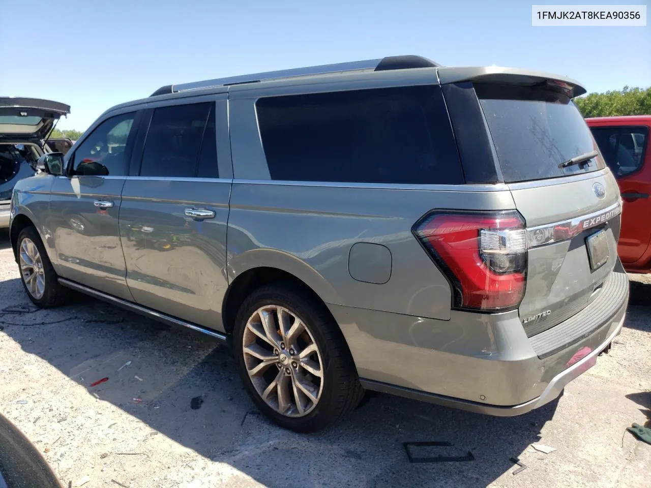 1FMJK2AT8KEA90356 2019 Ford Expedition Max Limited