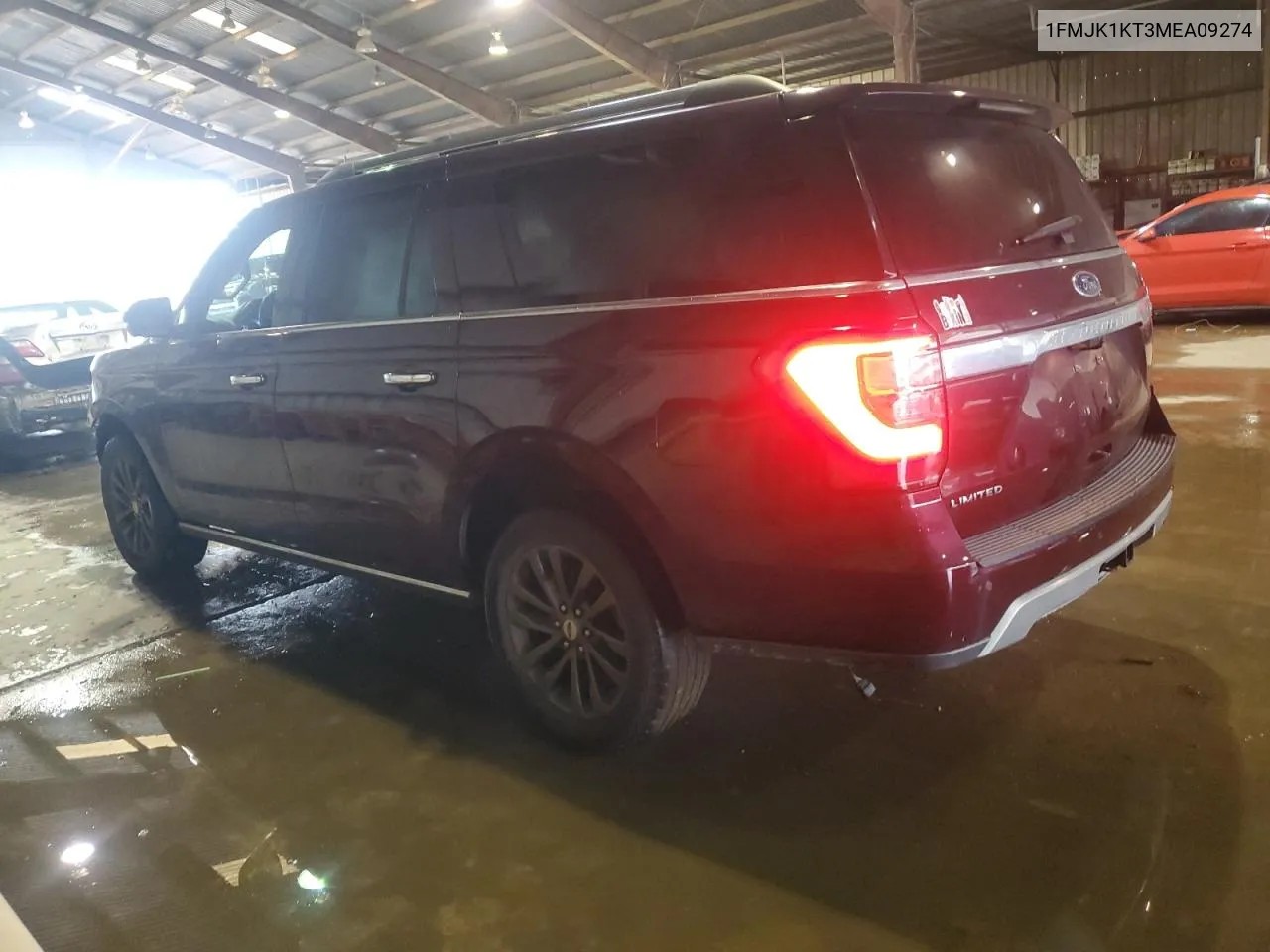 2021 Ford Expedition Max Limited VIN: 1FMJK1KT3MEA09274 Lot: 70002864