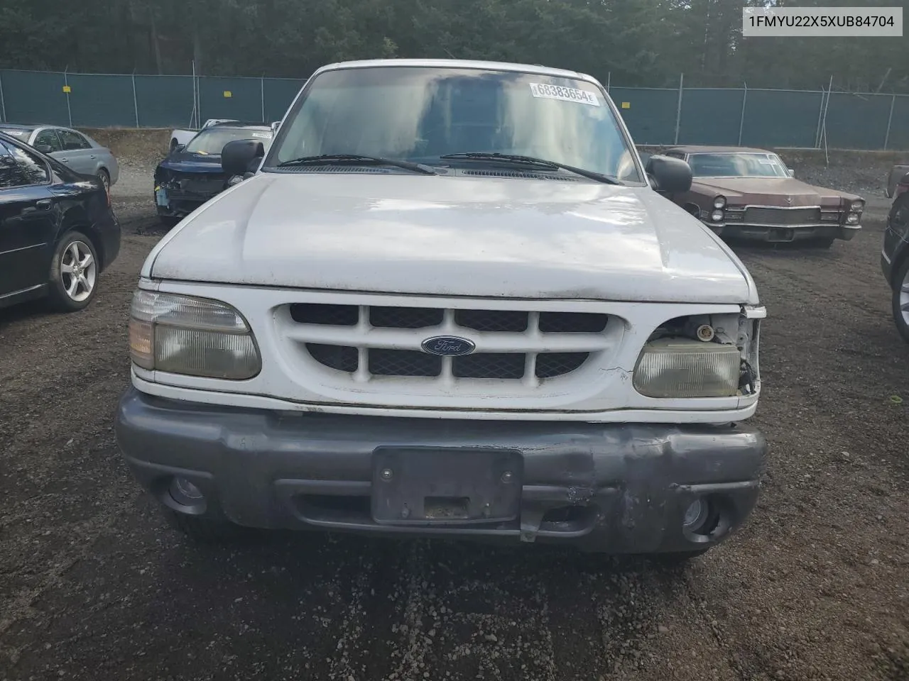 1999 Ford Explorer VIN: 1FMYU22X5XUB84704 Lot: 68383654