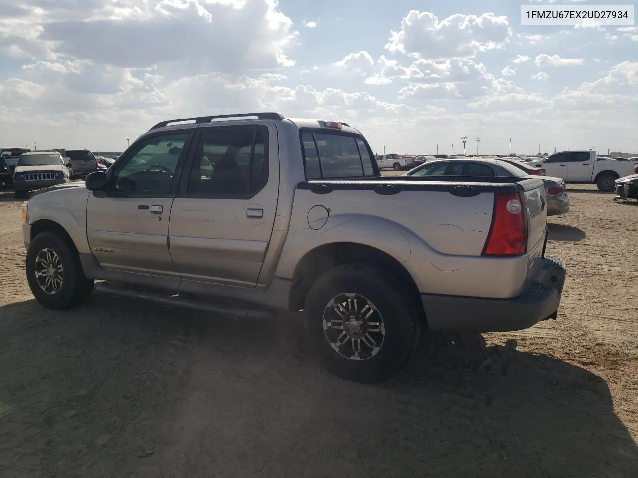 2002 Ford Explorer Sport Trac VIN: 1FMZU67EX2UD27934 Lot: 71473834