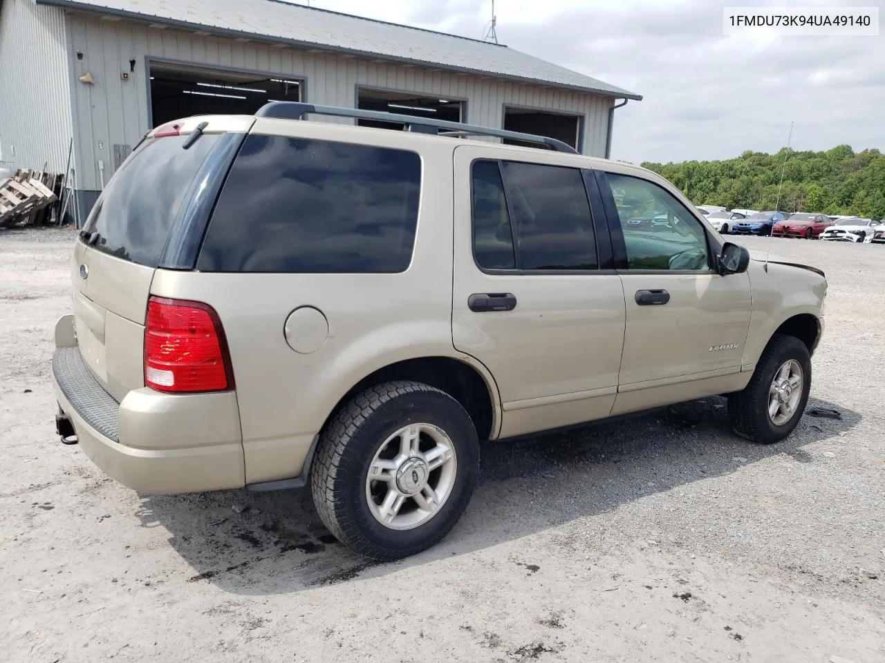 2004 Ford Explorer Xlt VIN: 1FMDU73K94UA49140 Lot: 69260384