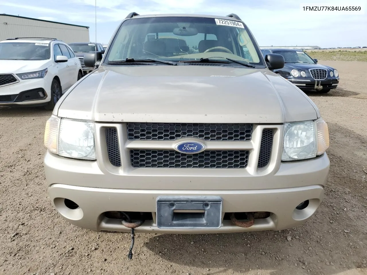 2004 Ford Explorer Sport Trac VIN: 1FMZU77K84UA65569 Lot: 72251904